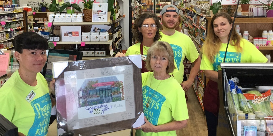 Peggy’s Natural Foods Celebrates 35 Years of Business